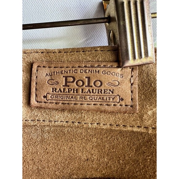 NWT $1298 POLO RALPH LAUREN WOMEN'S LEATHER Pants sz 4 100% COW LEATHER - Picture 12 of 15